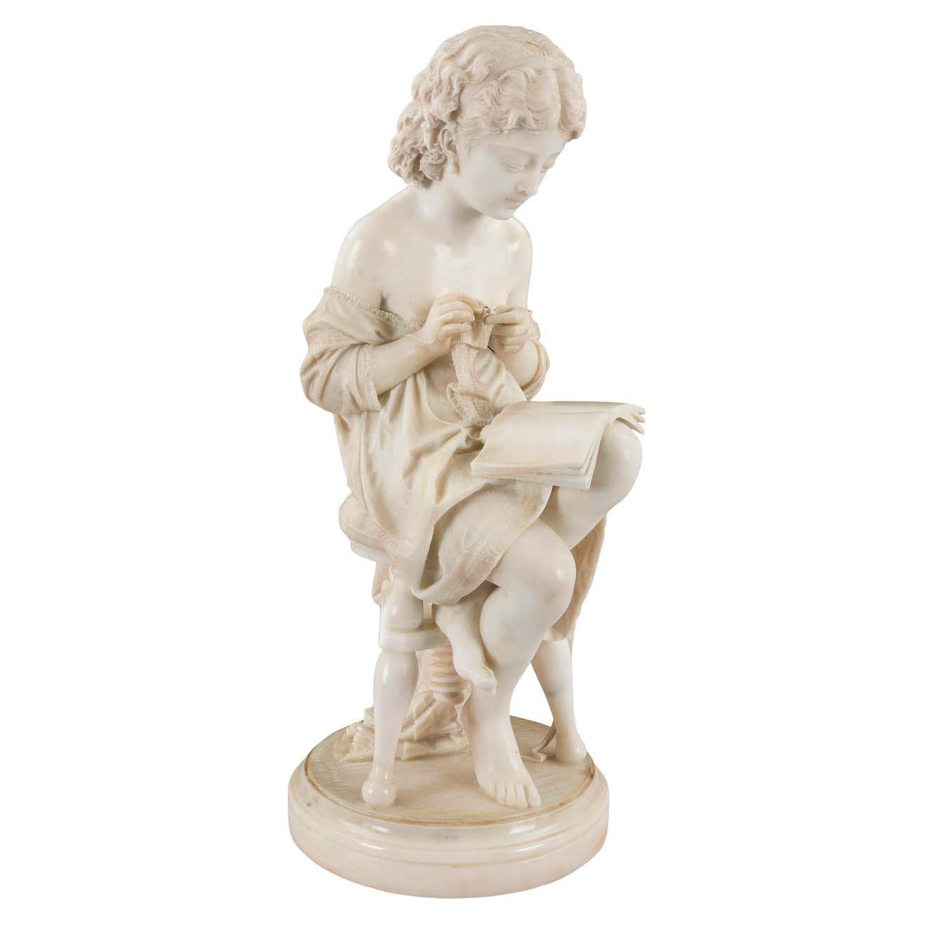 Marble Statue-Young Girl manufacture