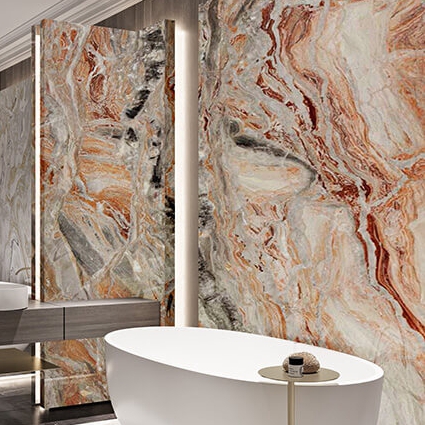 Arabescato Red Orobico Rosso Marble Countertop Worktop supplier