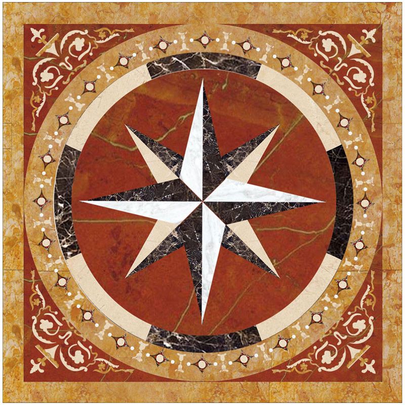 Pavimento con Mosaico di Marmo 36