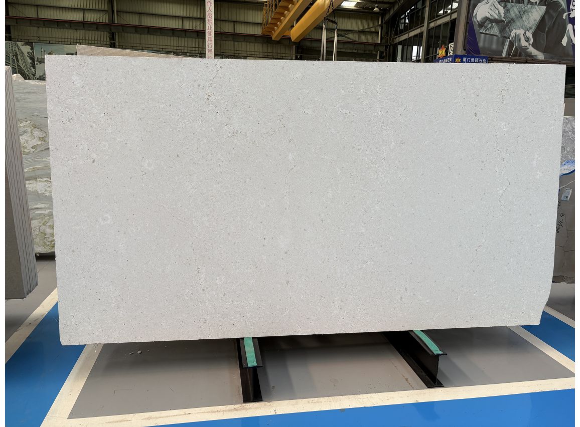 White limestone Slab details