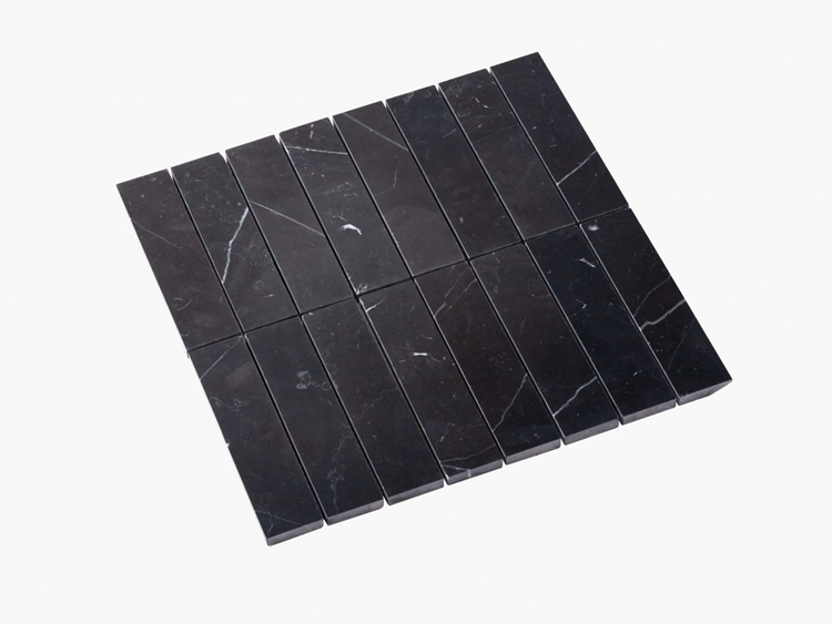Straight Carrara Honed Natural Marble Mosaic supplier