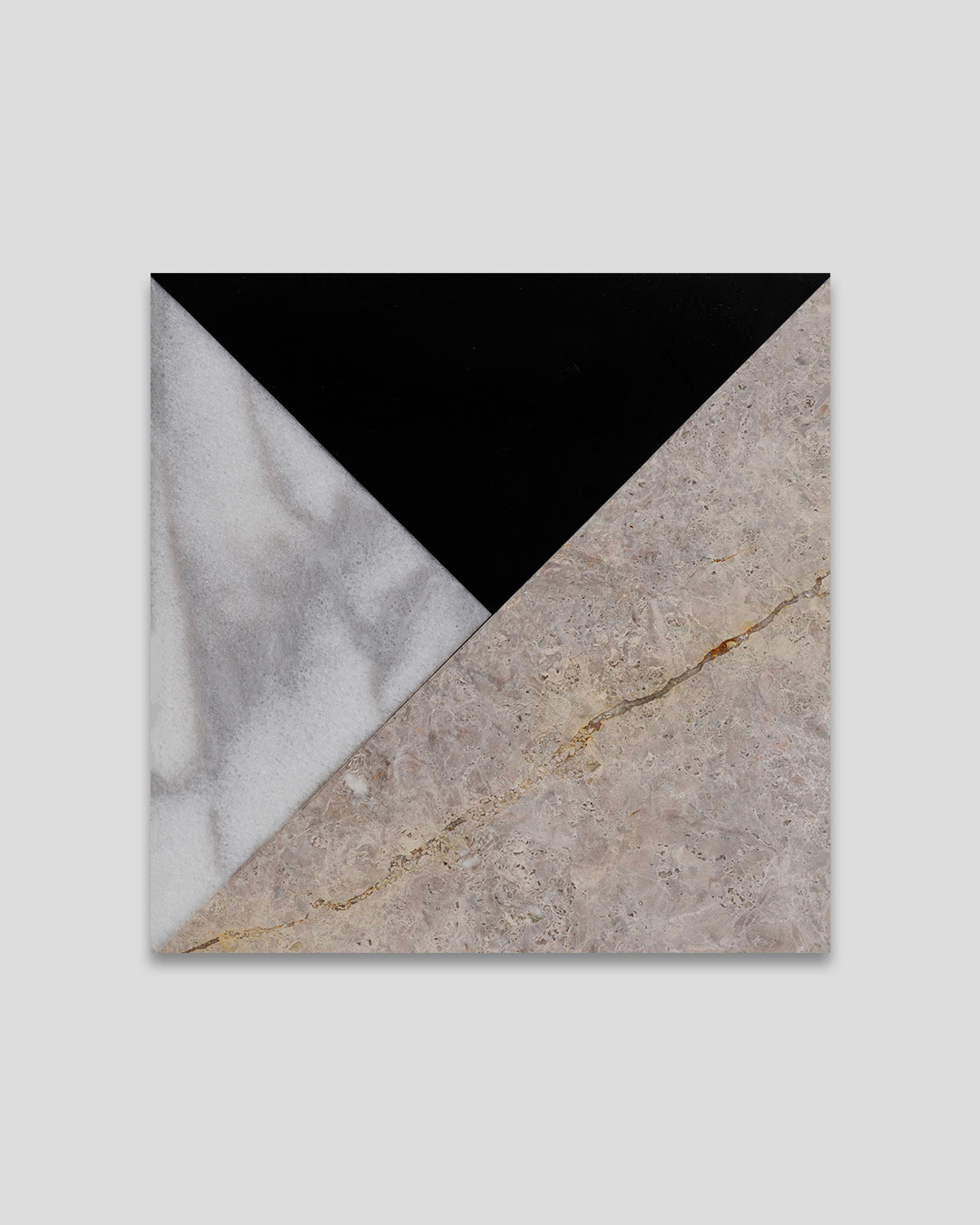 Waterjet Marble Triangles details