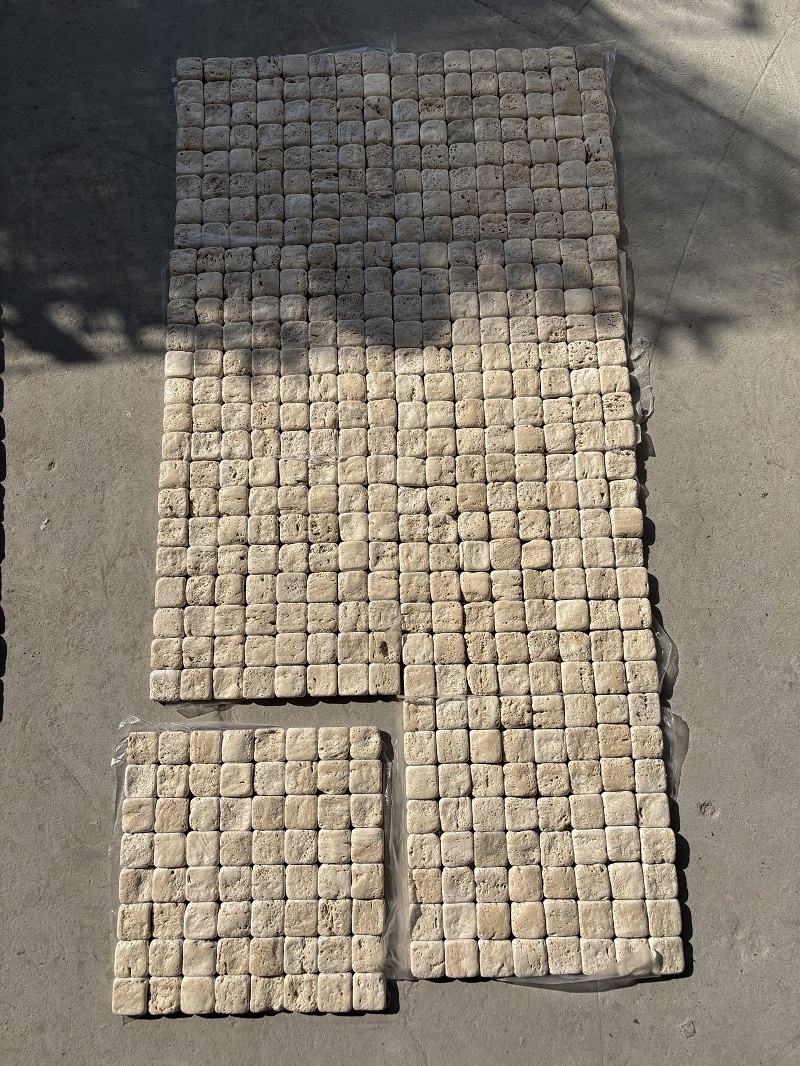 Beige Travertine Square Marble Mosaic Tiles for Wall and Floor (5).jpg