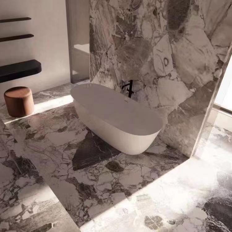 Natural DaVinci Grey Marble wall and floor tiles supplier