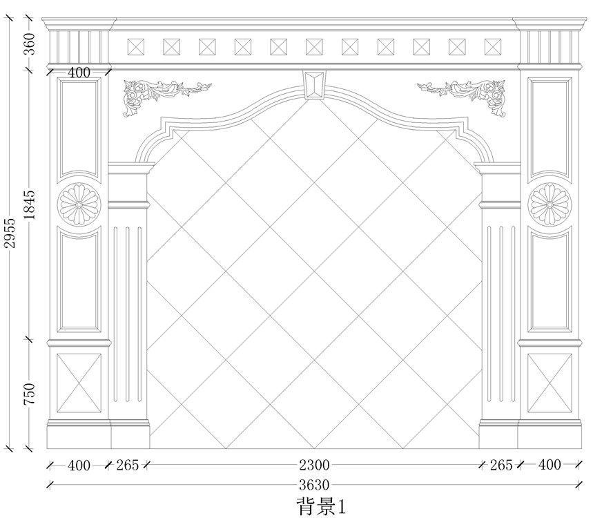 Custom Cream Marfil Marble Feature Walls factory