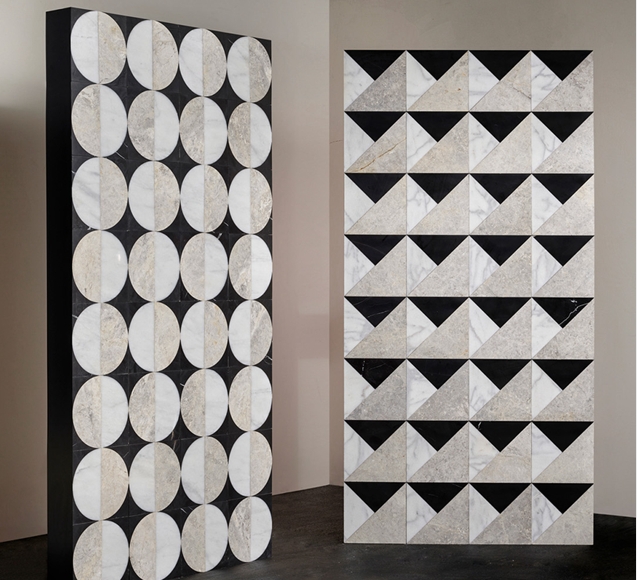 Waterjet Marble Triangles manufacture