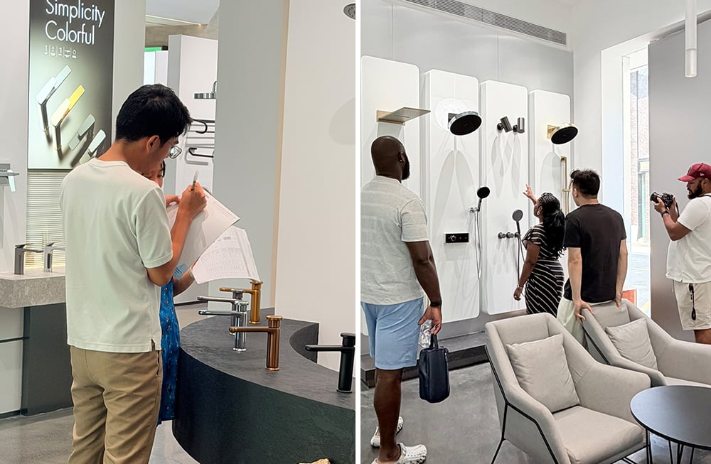 Ghana Client Visits Showroom for Inspection and Reaches Cooperation
