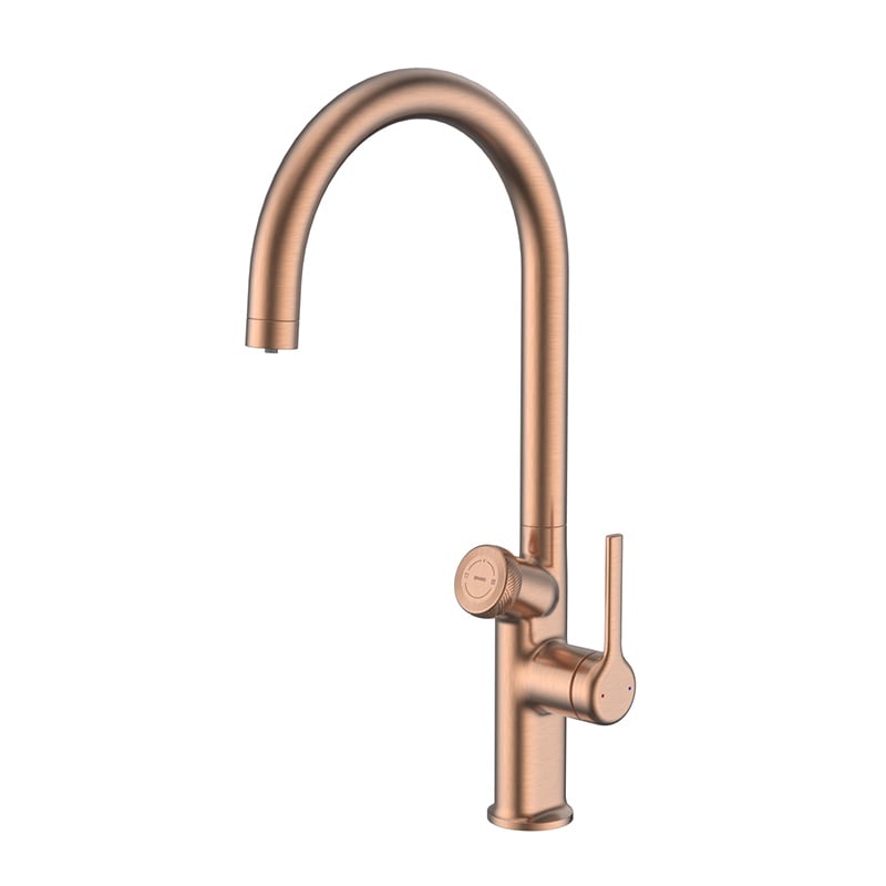 1FS200200 High Quality Brass Kitchen Faucet Single Handle  purified water Brushed Rose Gold