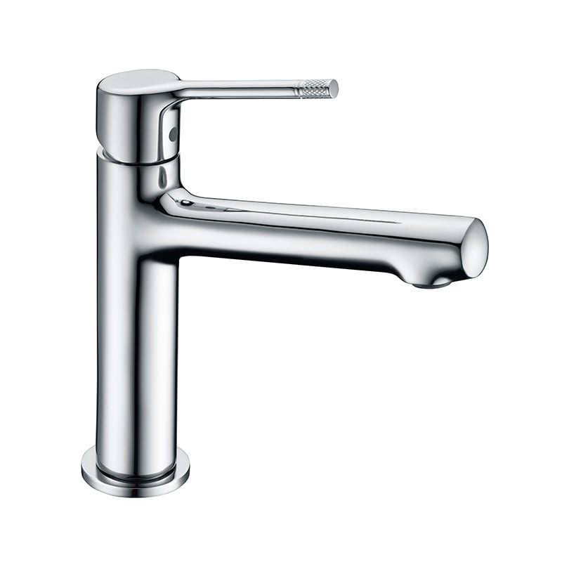 Fly Series 1LN040100 Sleek Deck Mounted Brass Faucet Single Hole Bathroom Basin Hot And Cold Water Mixer Brushed Gold