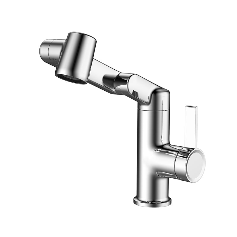1KP100104 Two Functions 360-Degree Swivel Basin Series (Double folding robotic arm)