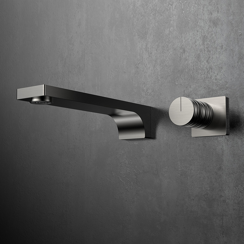 How does a shower system improve water pressure and user comfort?