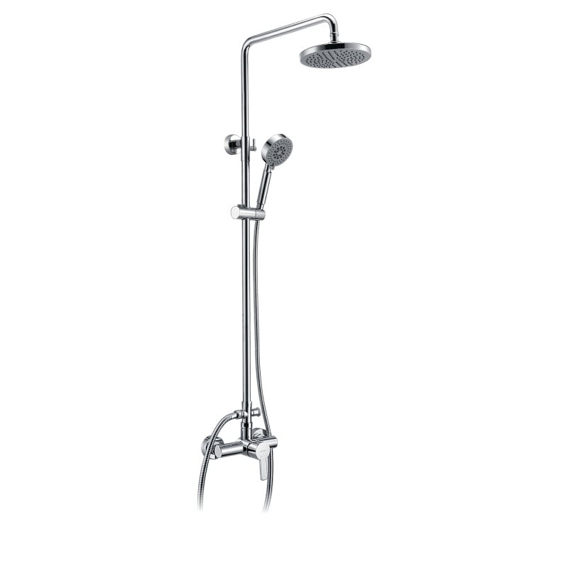 LE680302 Premium Brass Bath  Rain Shower Faucet Set Mixer Complete Kit for Spa Bathroom