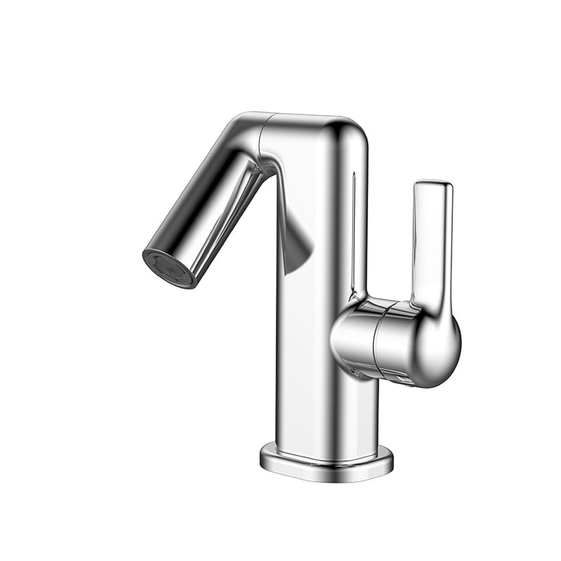 1KP100101 Single handle dual control basin faucet (robotic arm)