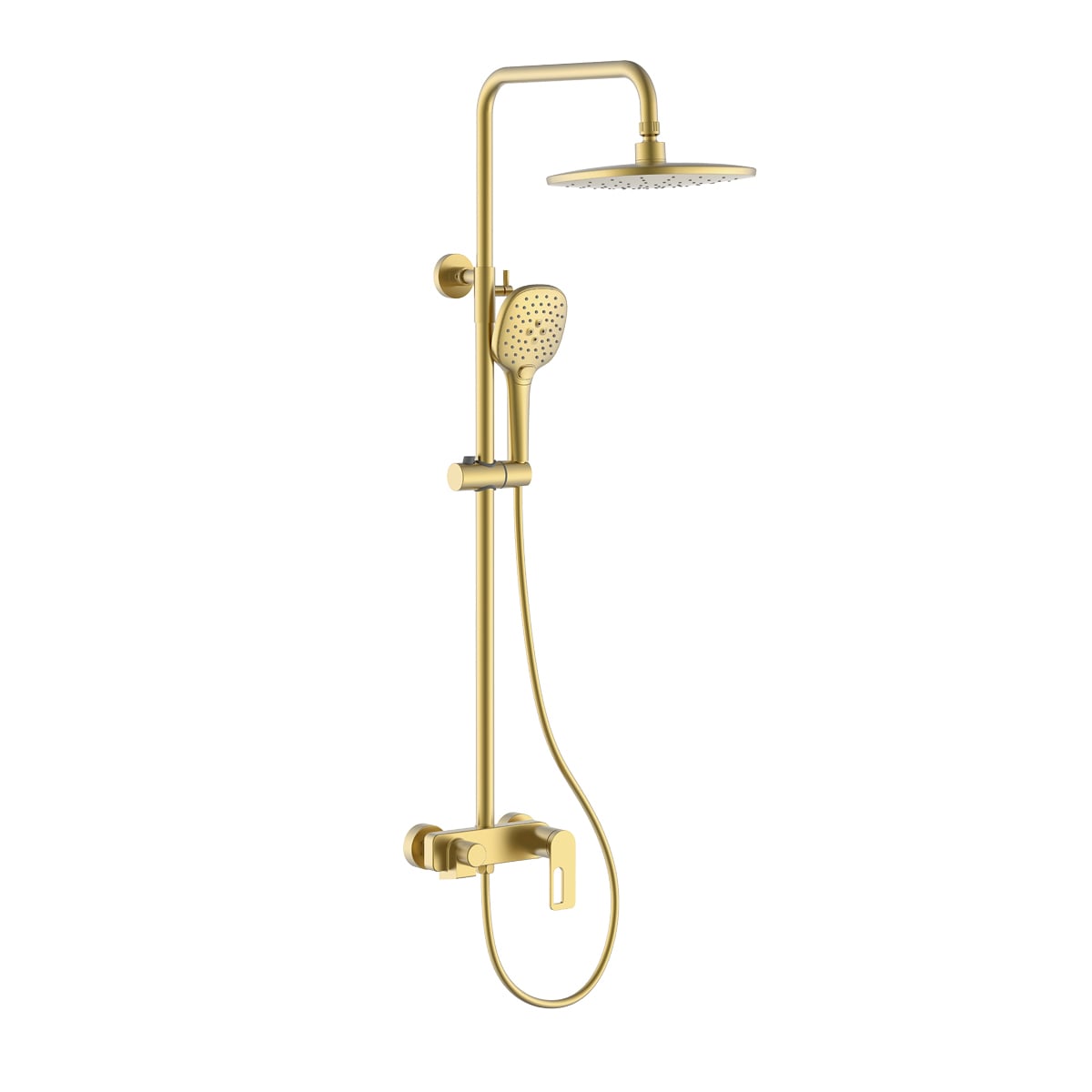 What features define a high-performance shower system for hotels?