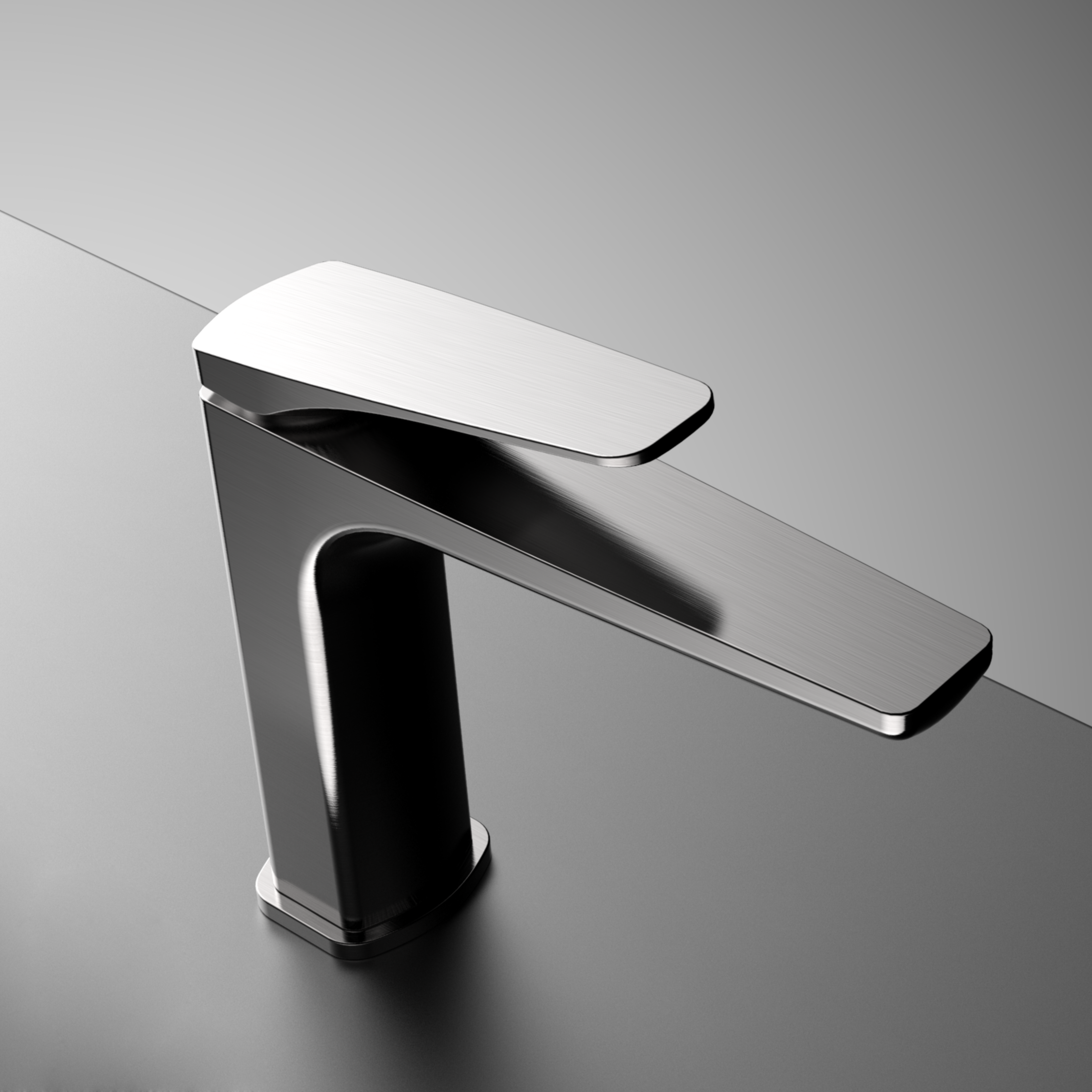 Nuoya Series 1NY500100  Water-Saving Brass Single Hole Mixer Tap for Bathroom Wash Basin and Vanity Chrome 