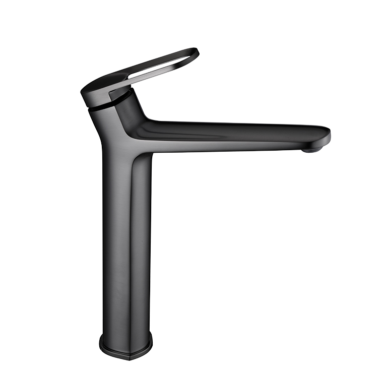 Sun Series 1LN130101 Solid Brass Construction Single Hole Bathroom Faucet with Deck Mounted Basin Mixer Chrome 