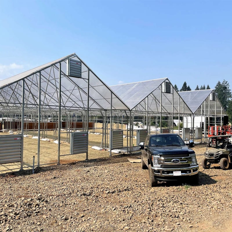 Gable Roof Greenhouses