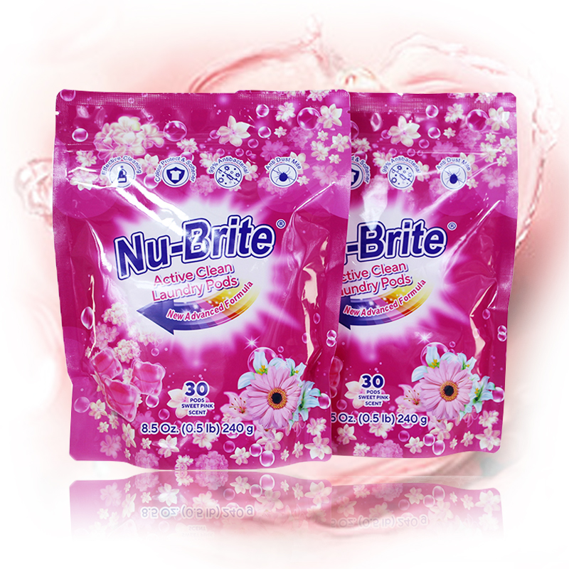 The New Product Nu-brite Laundry Pods