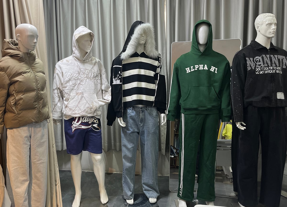 Udforsk vores herretøjsshowroom | Premium streetwear-produktion