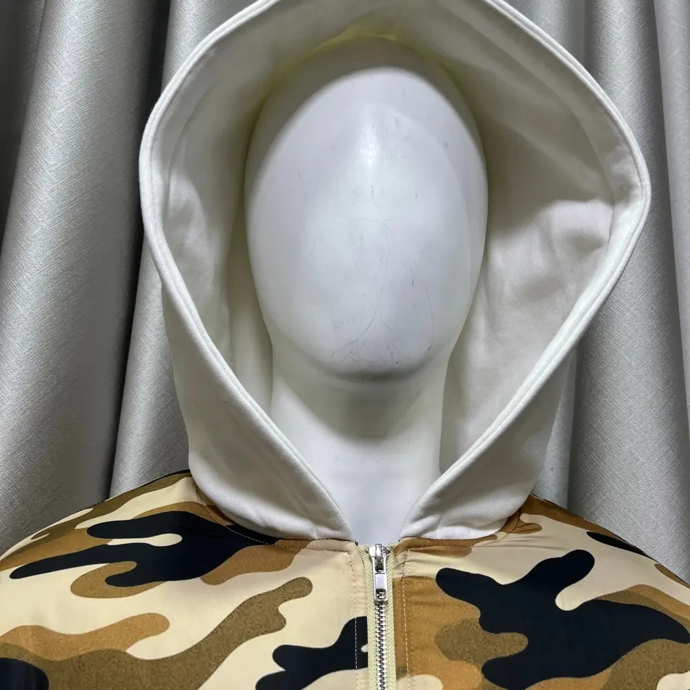New Arrival:Custom Hooded Desert Camo Bomber zip up Jacket