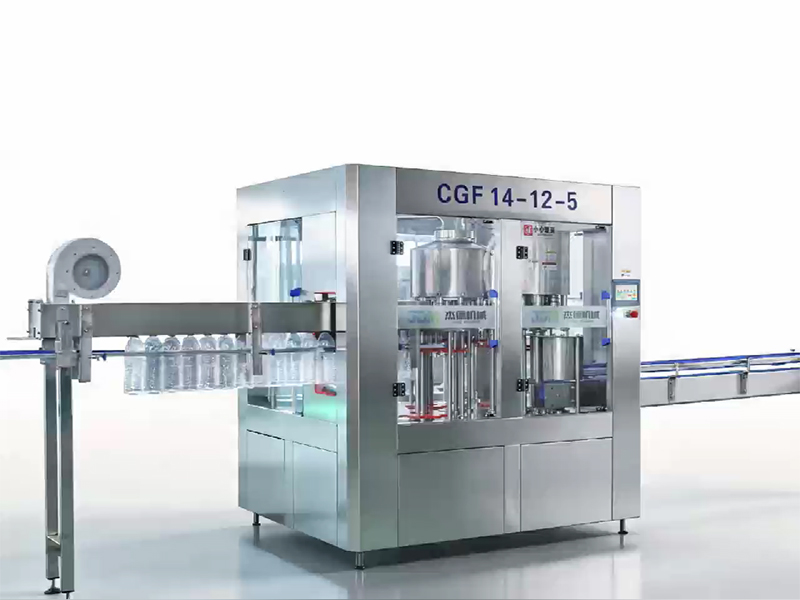Bottled water filling machine, 4000 bottles per hour filling machine, carbonated