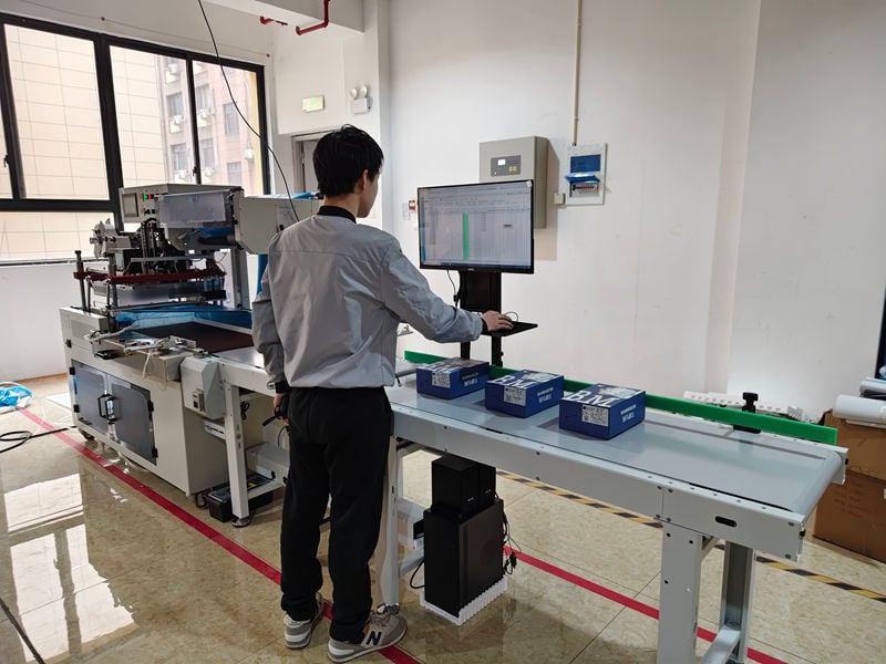 Added a packaging machine
