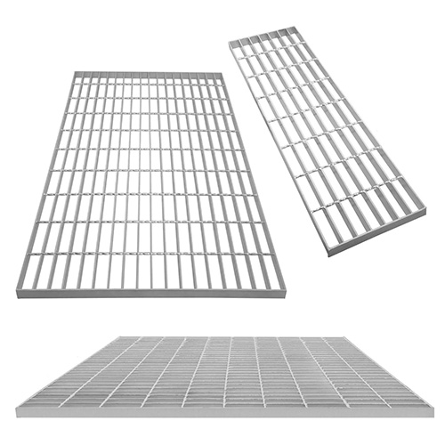 steel grate bridge