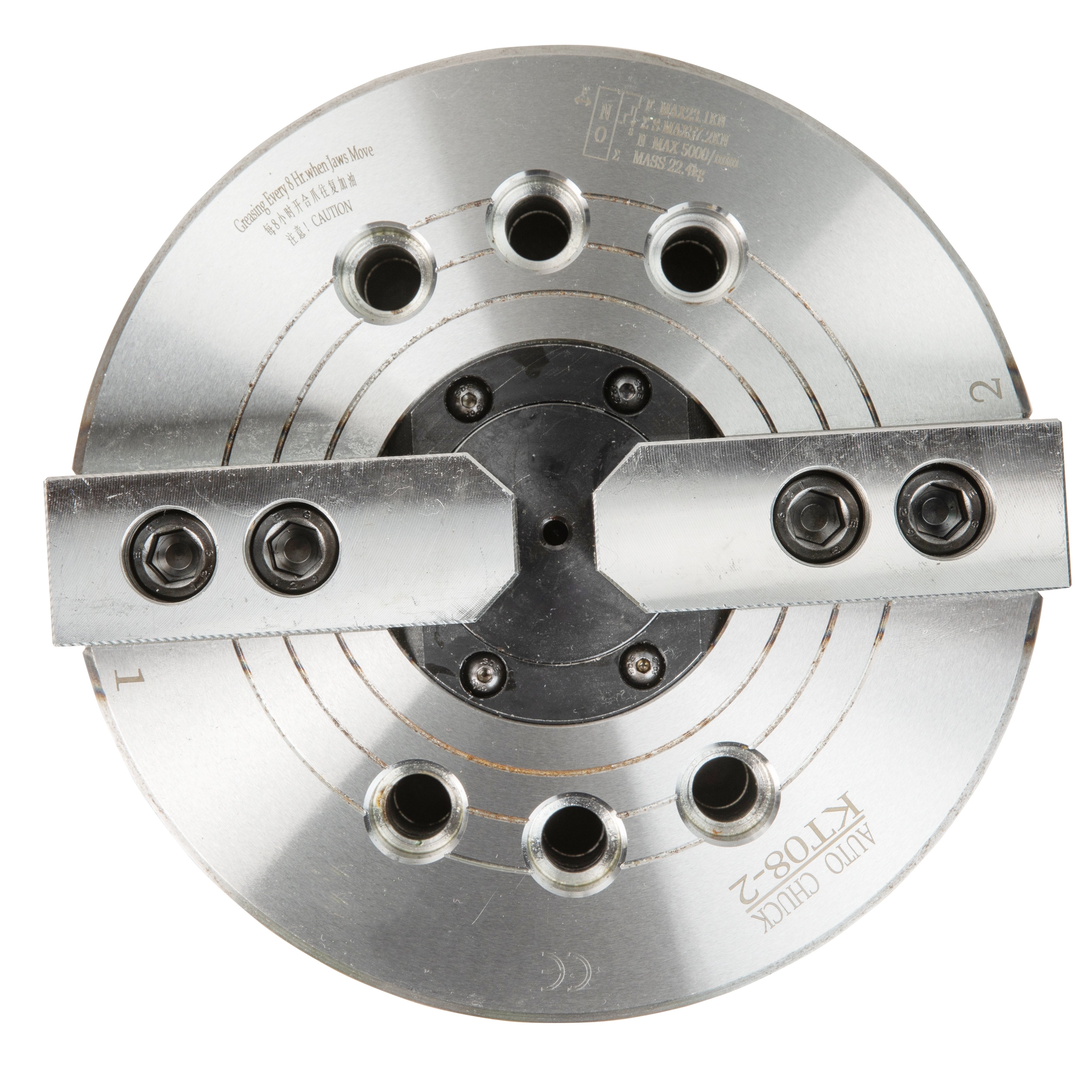 Hollow 2-Jaw Pneumatic Chuck