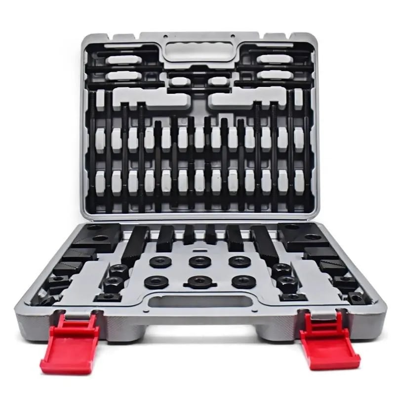 58pcs clamping kits plastic case