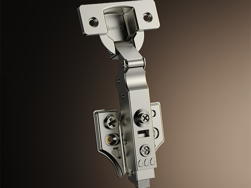 UsionTop's two stage damping quick installation hinge: reshape home opening and closing aesthetics