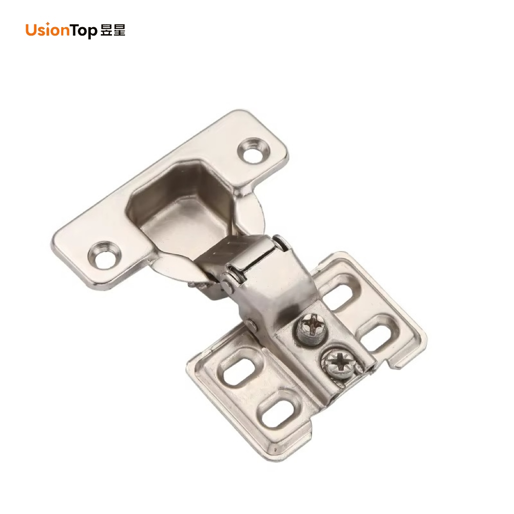 UsionTop 304 Nickel Plated Full Overlay Cabinet Hinge