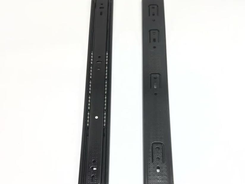 UsionTop Black 45mm Silent Ball Bearing Cabinet Drawer Slides