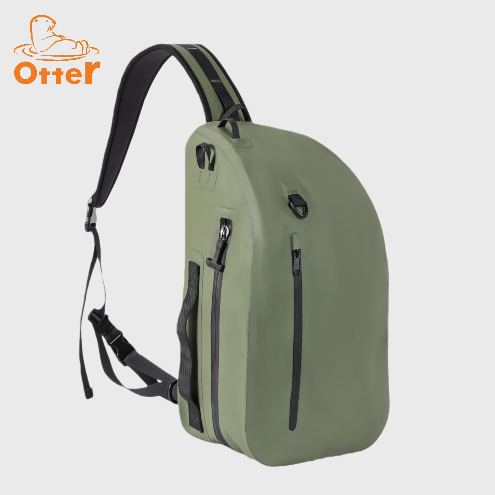 Bolsa tipo bandolera impermeable para pesca