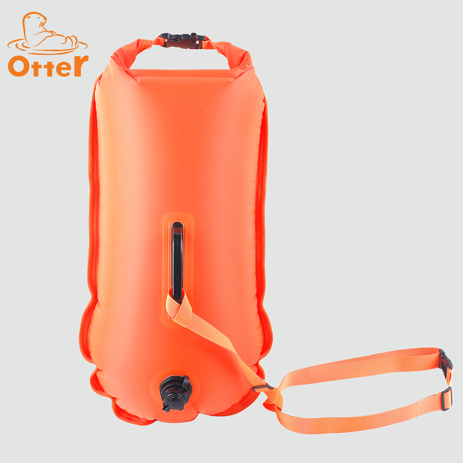 Bouée de natation pour eau libre avec sac étanche