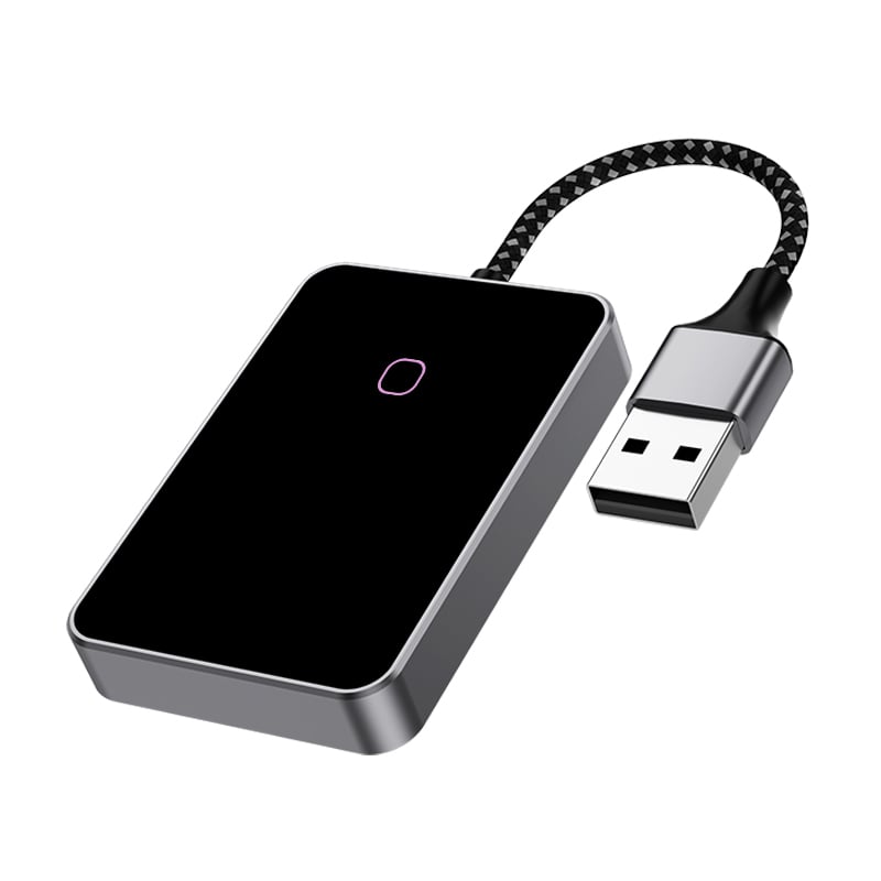Fuallwin Superfast Upgrade Wireless USB Adaptador Carplay Dongle Carro Mini Wireless Draadloze Car Play Adapter iPhone IOS 