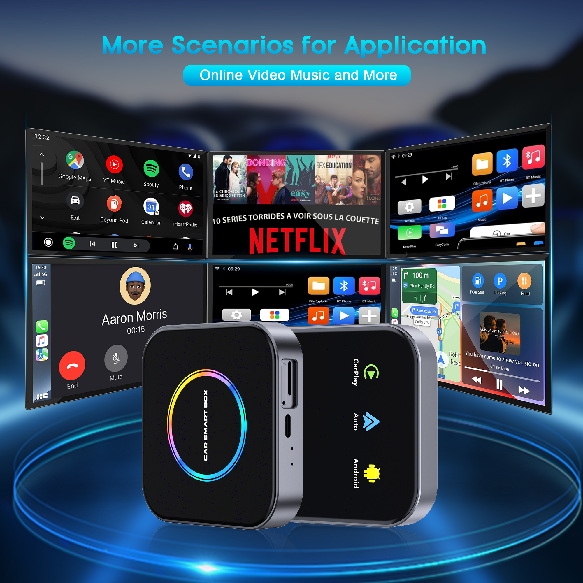 Boyi's In-Car Wired-to-Wireless CarPlay Converter Enhances In-Vehicle Entertainment