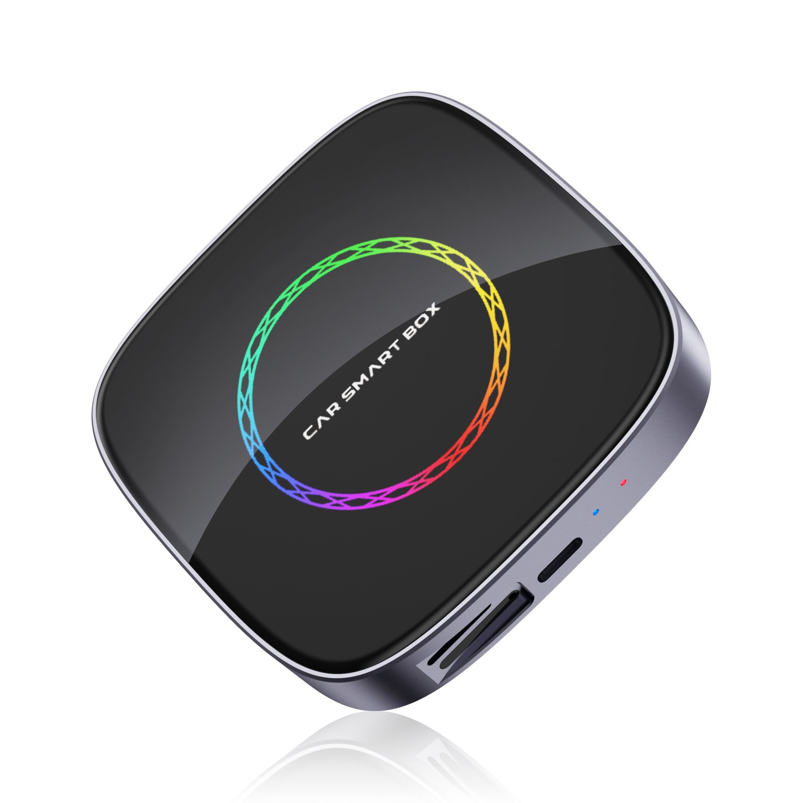 Fuallwin 3 in 1 Smart Ai Box Youtube Wired to Wireless Adapter Carplay Android Auto 13 Car Carplay Wireless Dongle