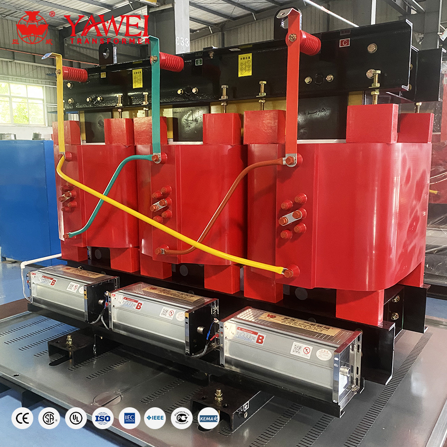 SCB11 Dry-Type Three-Phase Step-Down Power Transformer 380V440V480V Output 5060Hz Frequency 35KV Input ANAF Cooling.jpg
