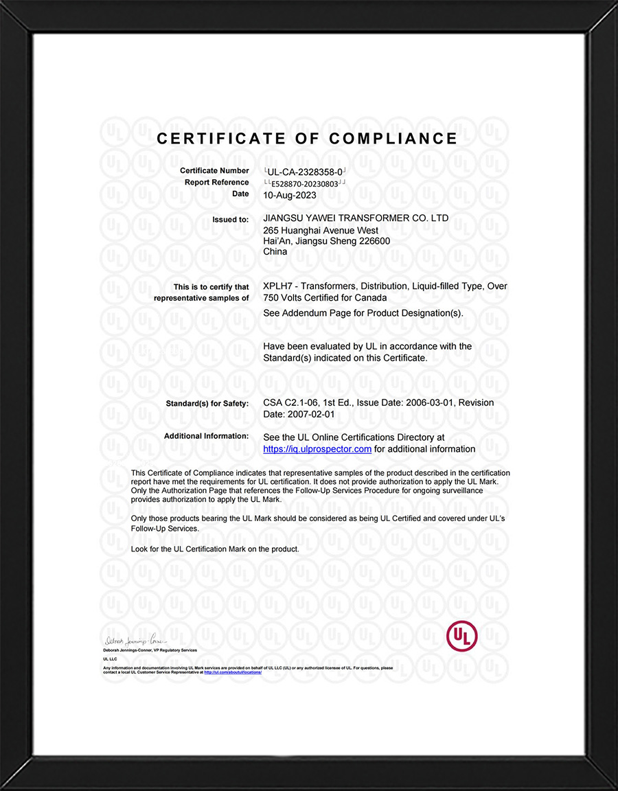 Certificate of Honor