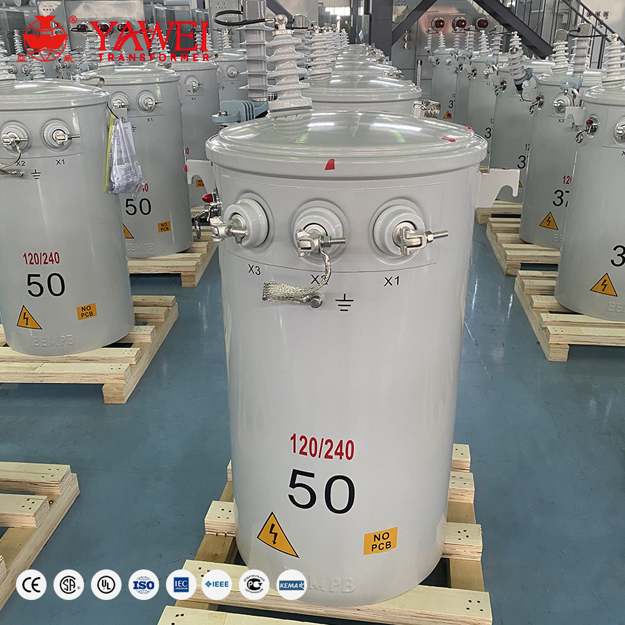 Factory Custom Single-phase Pole Mounted Power Transformer for Electronic.jpg