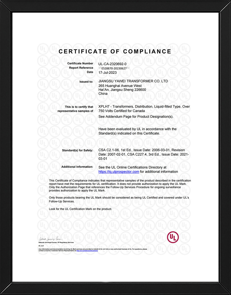 Certificate of Honor