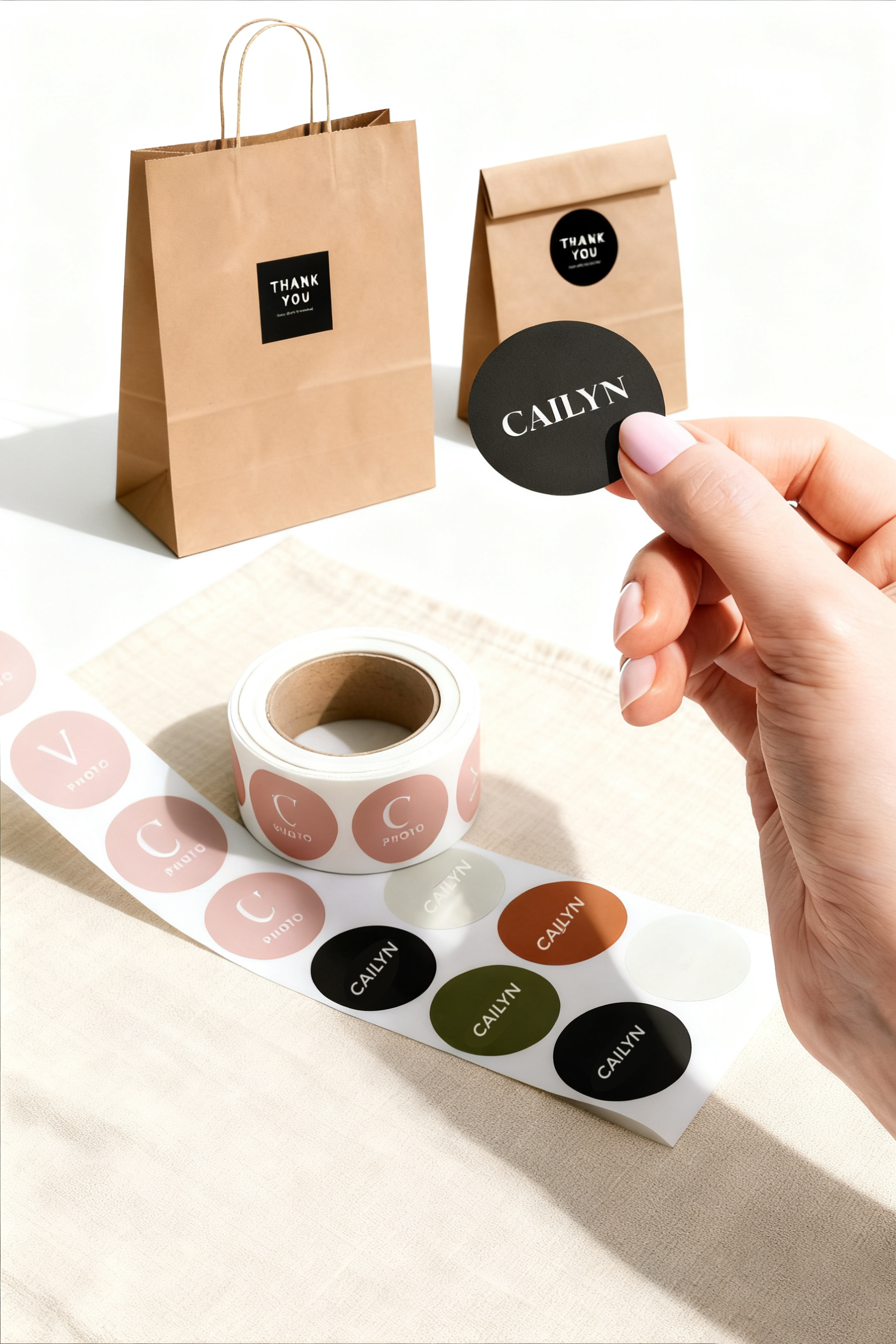 Paper Bag&Label Sticker