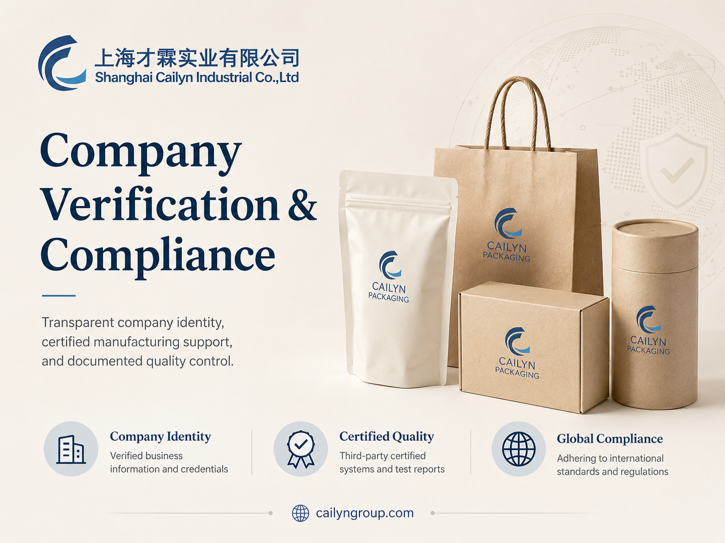 Company Verification & Compliance hero image for Shanghai Cailyn Industrial Co., Ltd.png