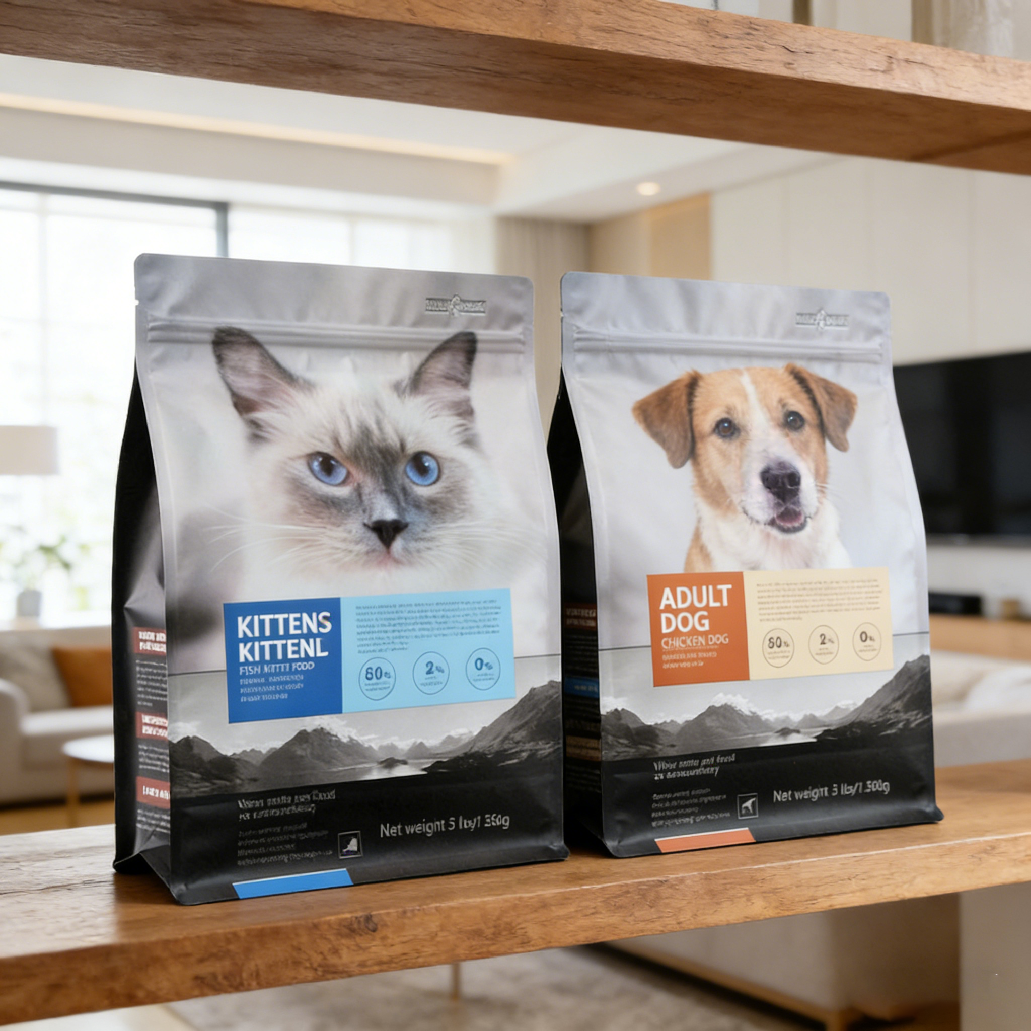 Heavy-Duty Side Gusset Bags | Bulk Pet Food Packaging | Cailyn