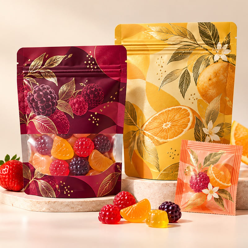 Gummy Packaging Design: Managing Moisture, Sticking and Formula Compatibility