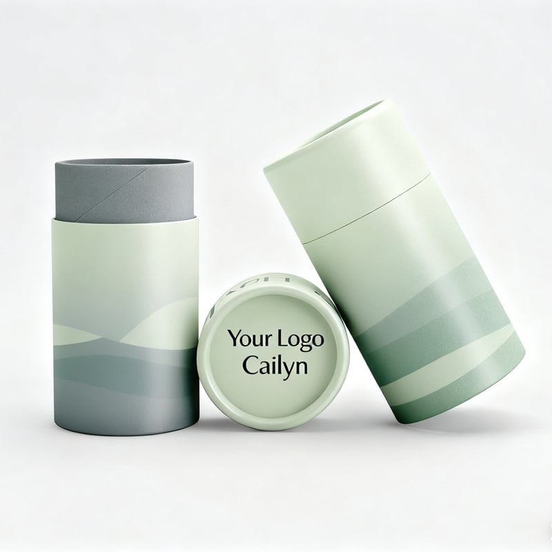 Custom Eco-Friendly Cylinder Boxes & Cardboard Tube Packaging