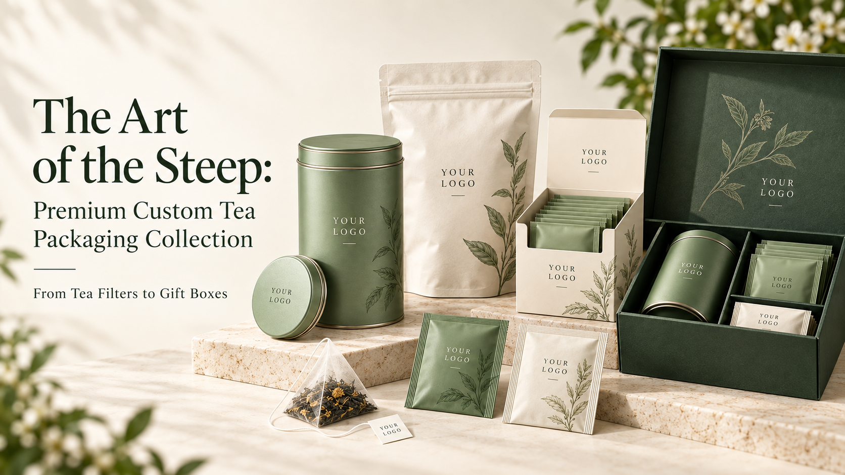 The Art of the Steep: Premium Custom Tea Packaging Collection