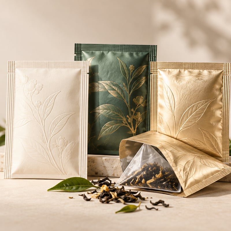 Tea Bag Overwrap Packaging: Choosing Foil, Metallised Film or Paper-Based Envelopes