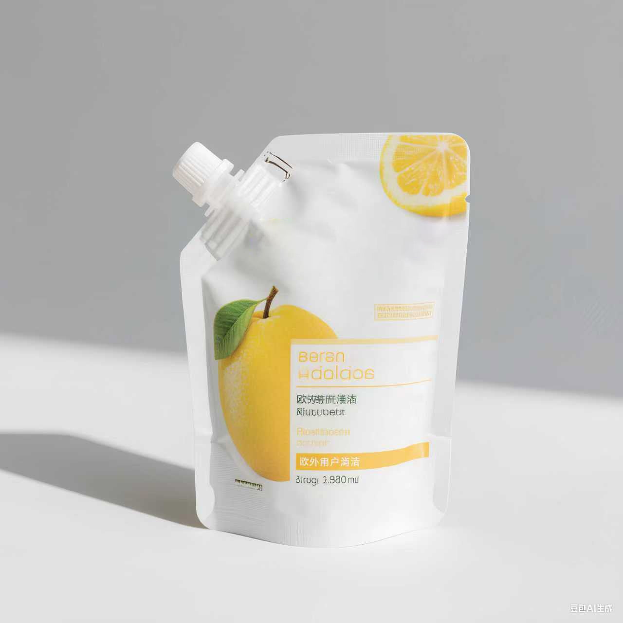 mono-material-PE-recyclable-spout-pouch-for-eco-packaging