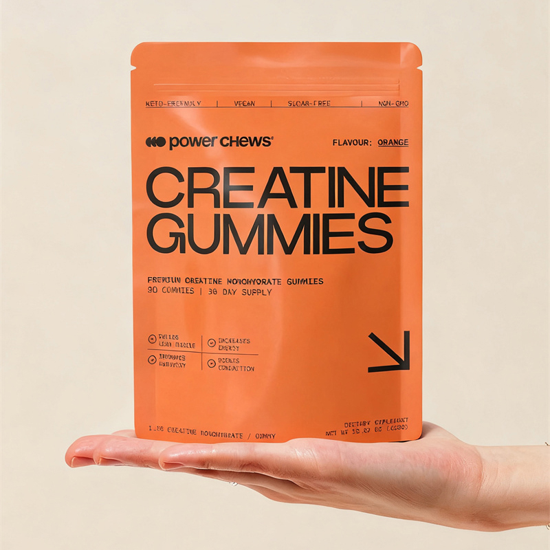 creatine gummies pouch supplier